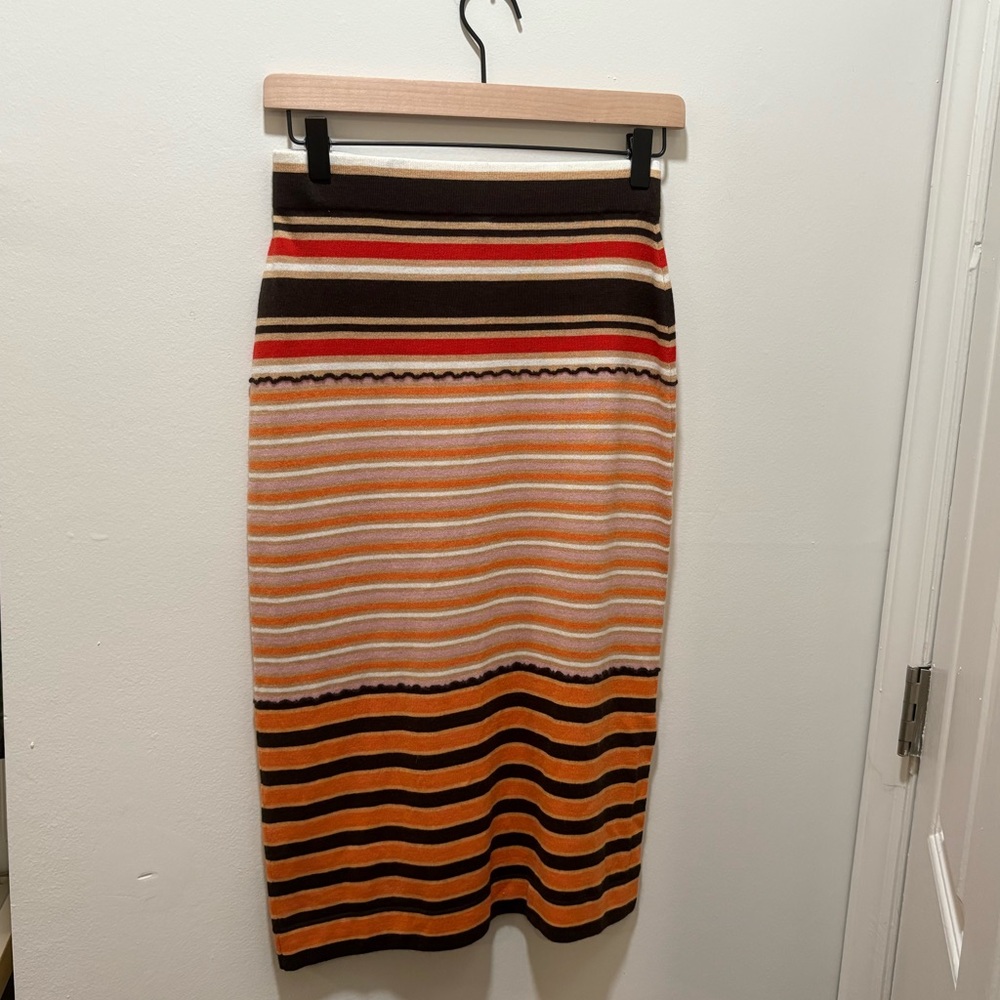 Marni x Uniqlo Striped Knit Skirt